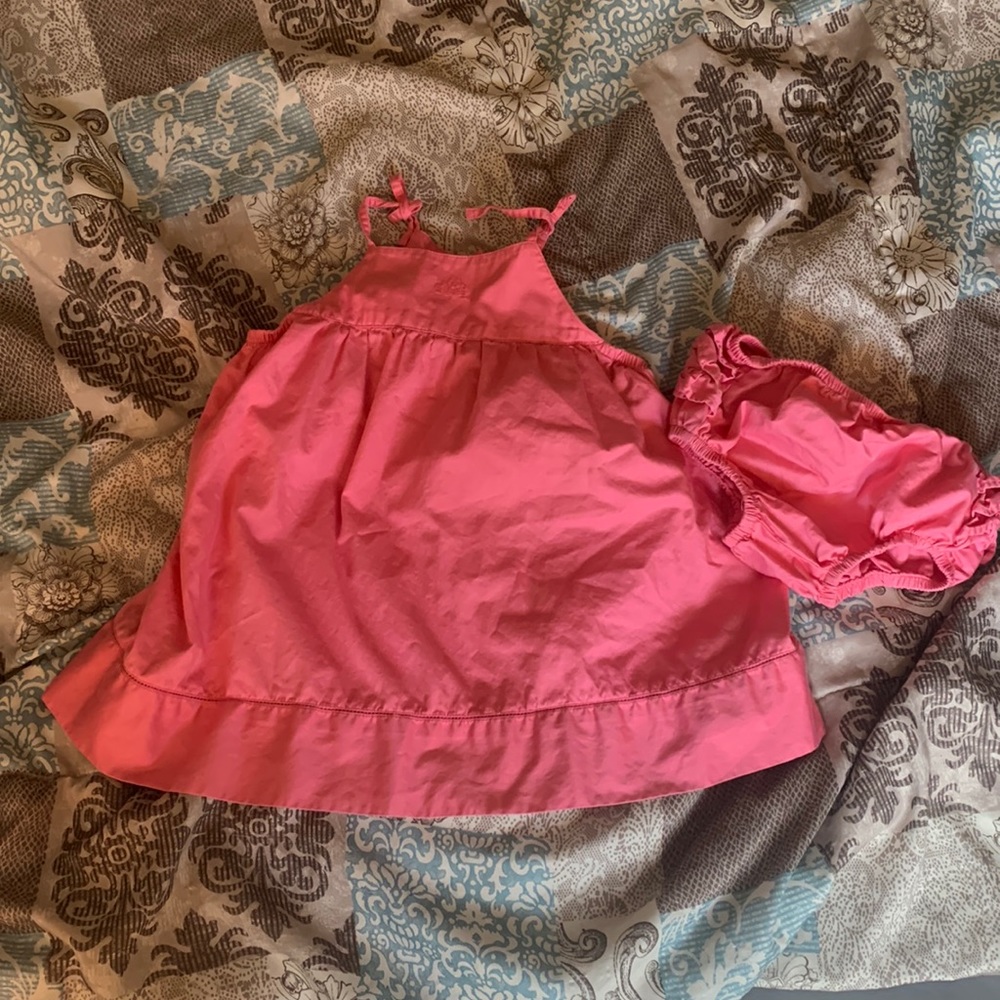 Ralph Lauren dress with ruffle bottoms
